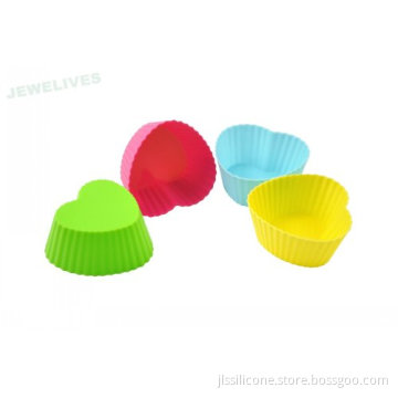 Fashion Heart Silicone Cake Mold 